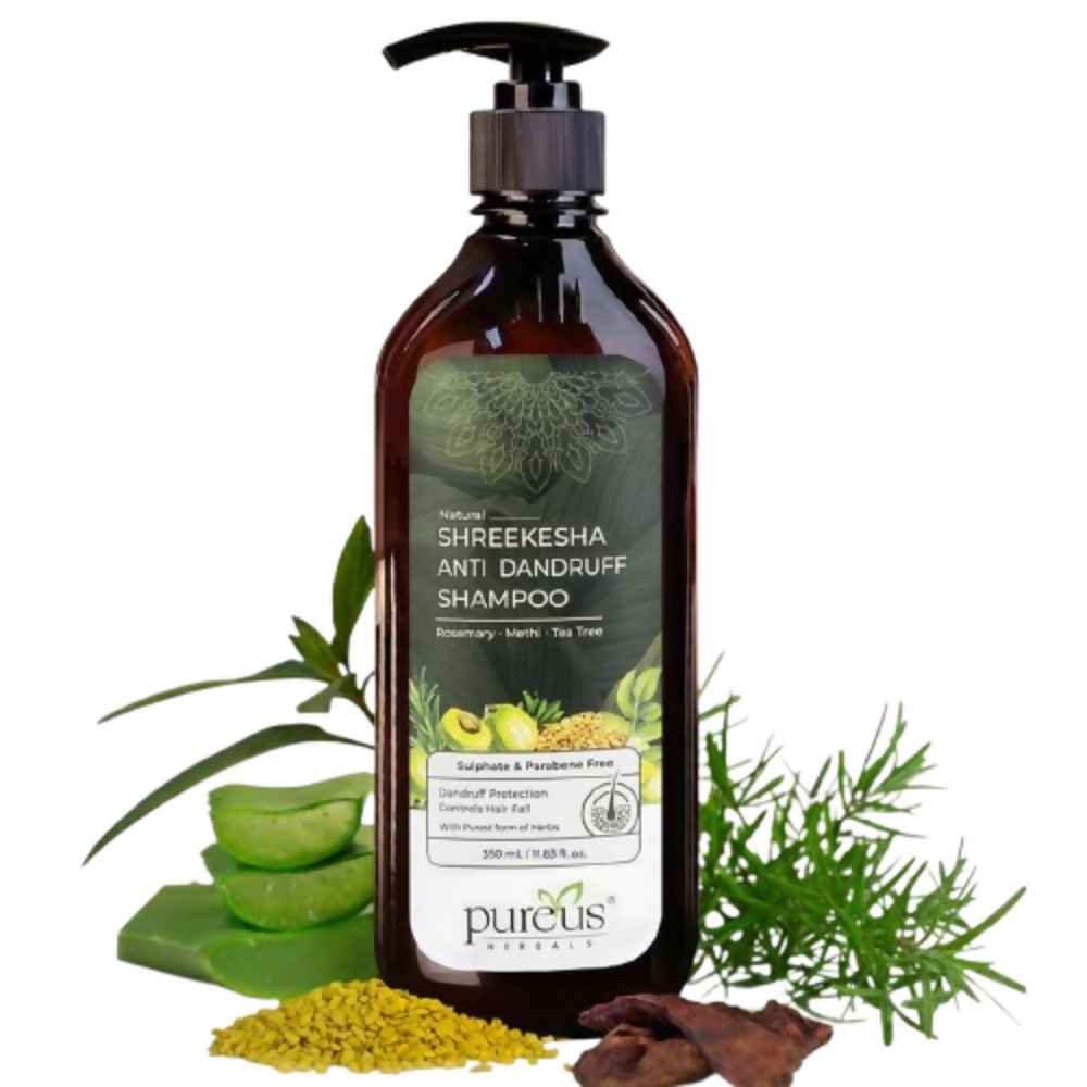 Pureus Herbals Shreekesha Anti Dandruff Shampoo - Dista