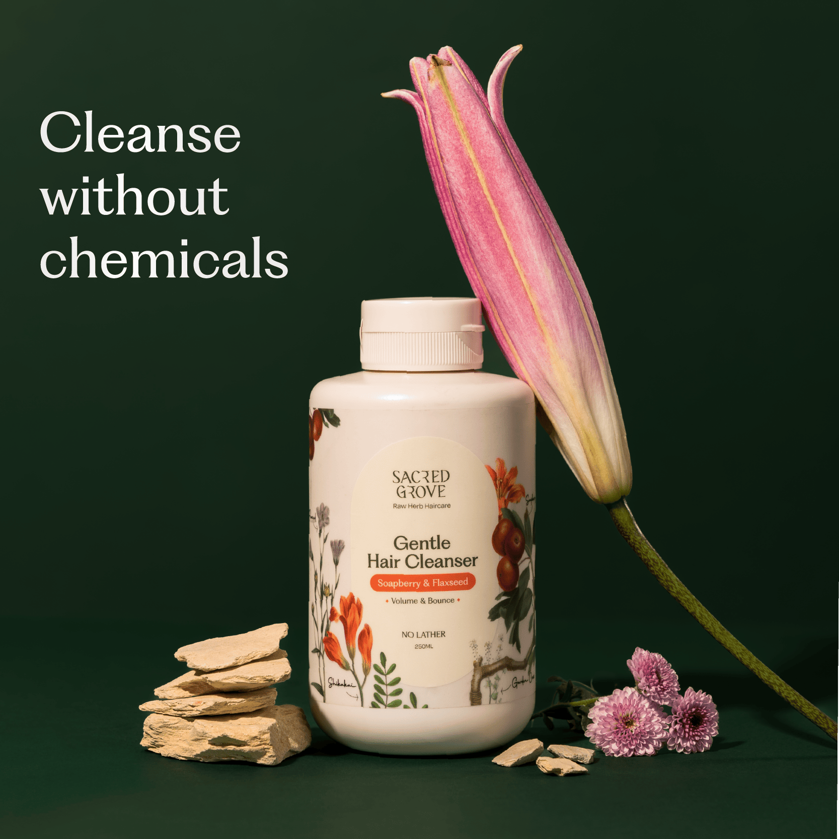 Sacred Grove 100% Raw Herb Gentle Hair Cleanser (Non-Lather)