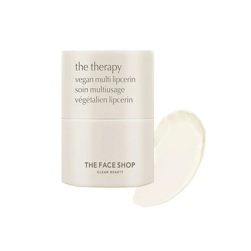 The Face Shop The Therapy Lipcerin, 12HR Moisture Lip Mask, Balm & Scrub - Distacart
