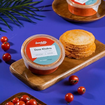 Snackible Tomato Dosa Khakra - Distacart