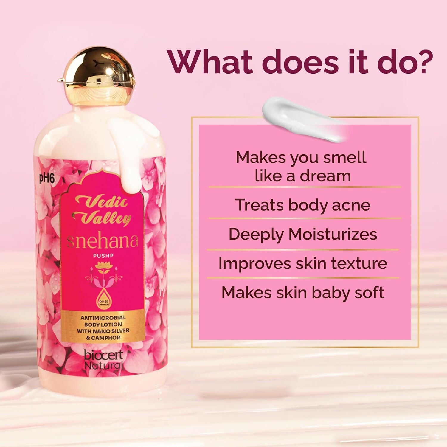 Vedic Valley Pushp Body Lotion for Women & Men - Distacart