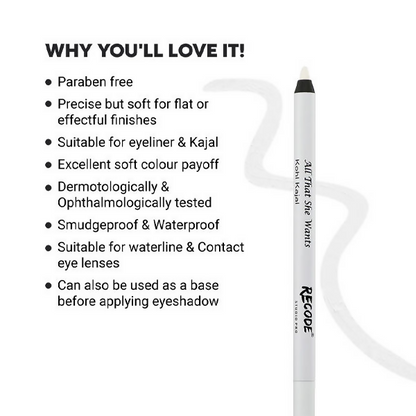 Recode All That She Wants Kajal - White - Distacart
