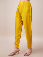 Thumbnail for Hand Embroidered Kurta With Pant And Dupatta Set, Multicolor - Hiral Fashion - Distacart