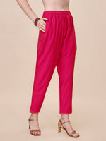 Thumbnail for Pink Chanderi Embroidered Kurta With Pant & Dupatta Set., Multicolor - Hiral Fashion - Distacart