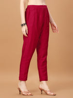 Thumbnail for Embroidered Kurta With Pant And Embroidered Dupatta Set, Multicolor - Hiral Fashion - Distacart