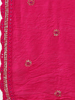 Thumbnail for Hand Embroidered Kurta With Pant & Embroidered Dupatta, Multicolor - Hiral Fashion - Distacart