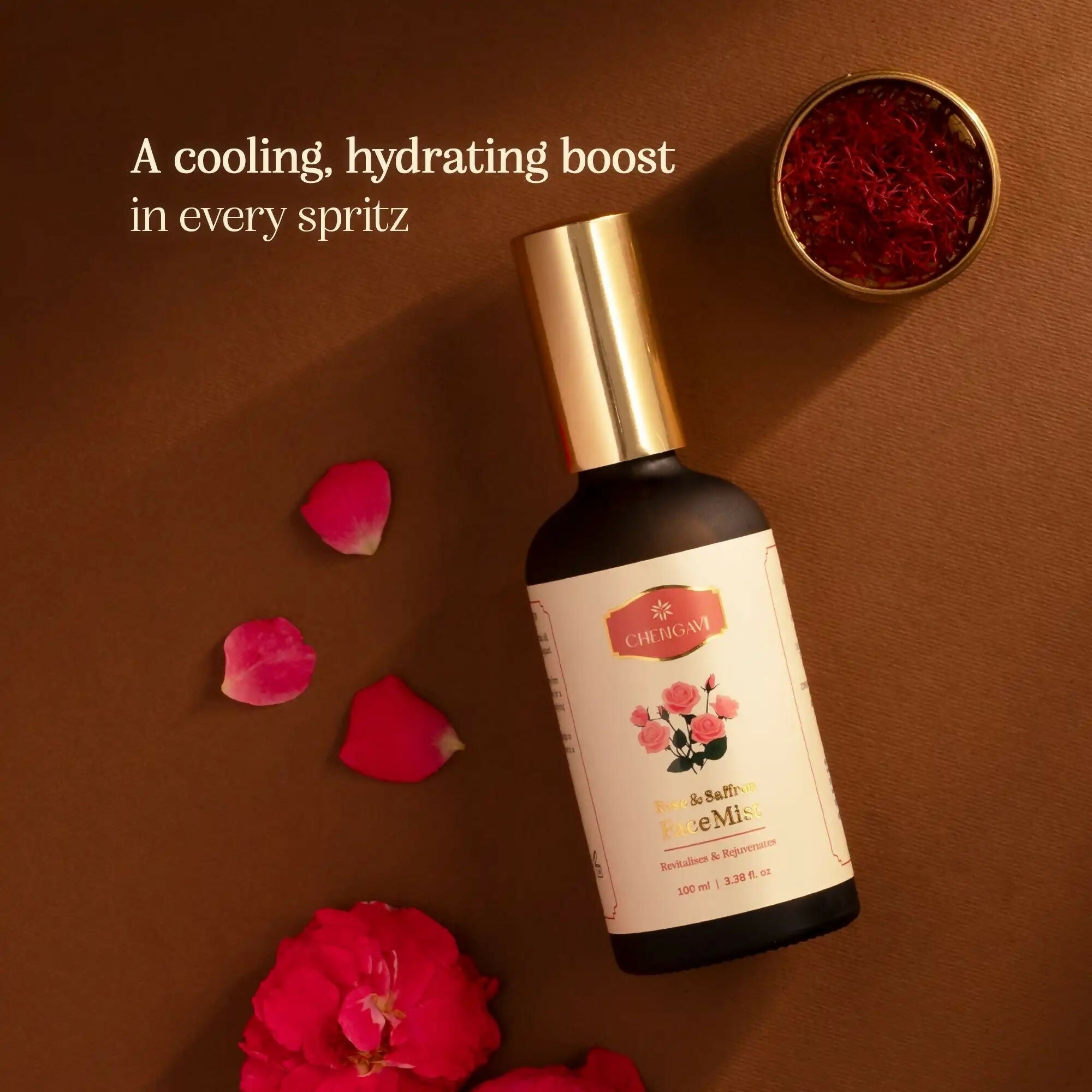 Chengavi Rose & Saffron Face Mist - Distacart