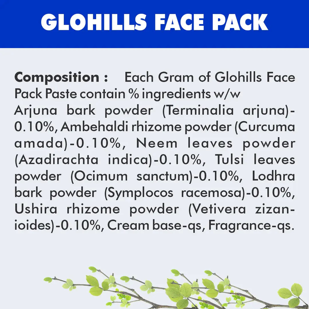 Herbal Hills Glohills Face Pack - Distacart