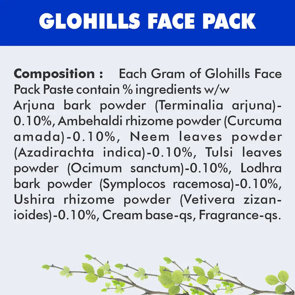 Herbal Hills Glohills Face Pack