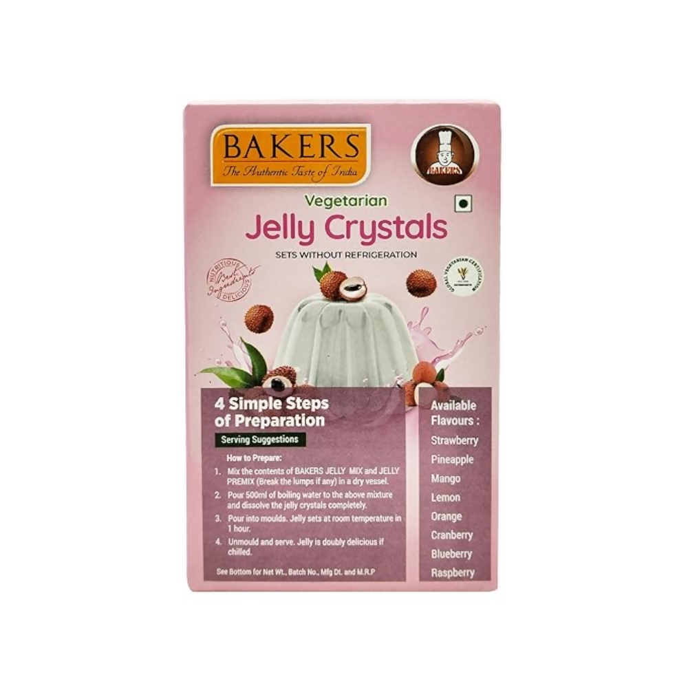 BAKERS Jelly Crystals - Litchi - Dista