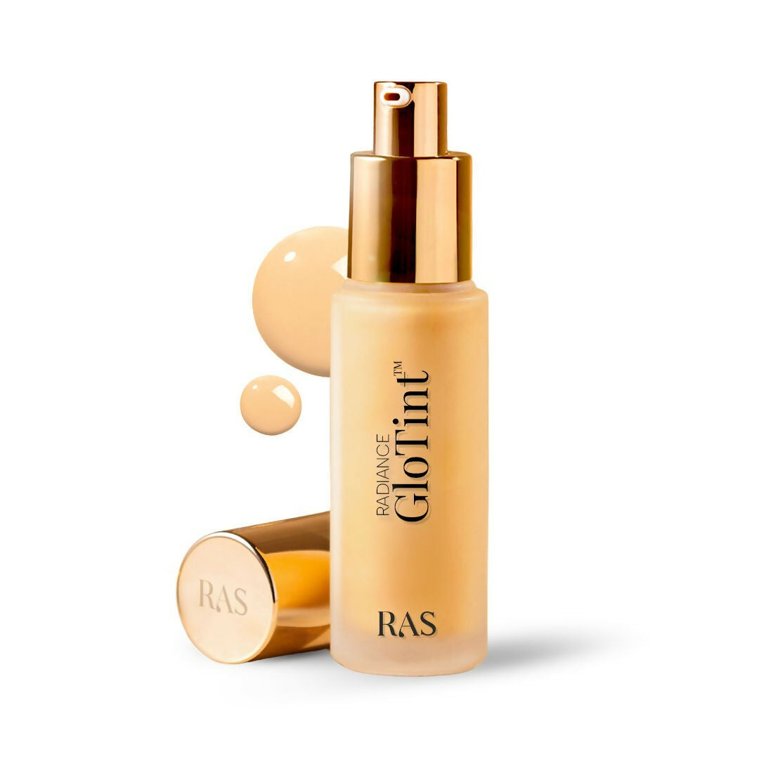 Ras Radiance GloTint 7-in-1 Serum Skin Perfector SPF 30 PA ++++ Skin Tint Foundation-Taupe - Distacart
