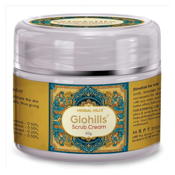 Herbal Hills Glohills Scrub Cream - Distacart