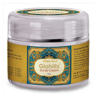 Herbal Hills Glohills Scrub Cream - Distacart