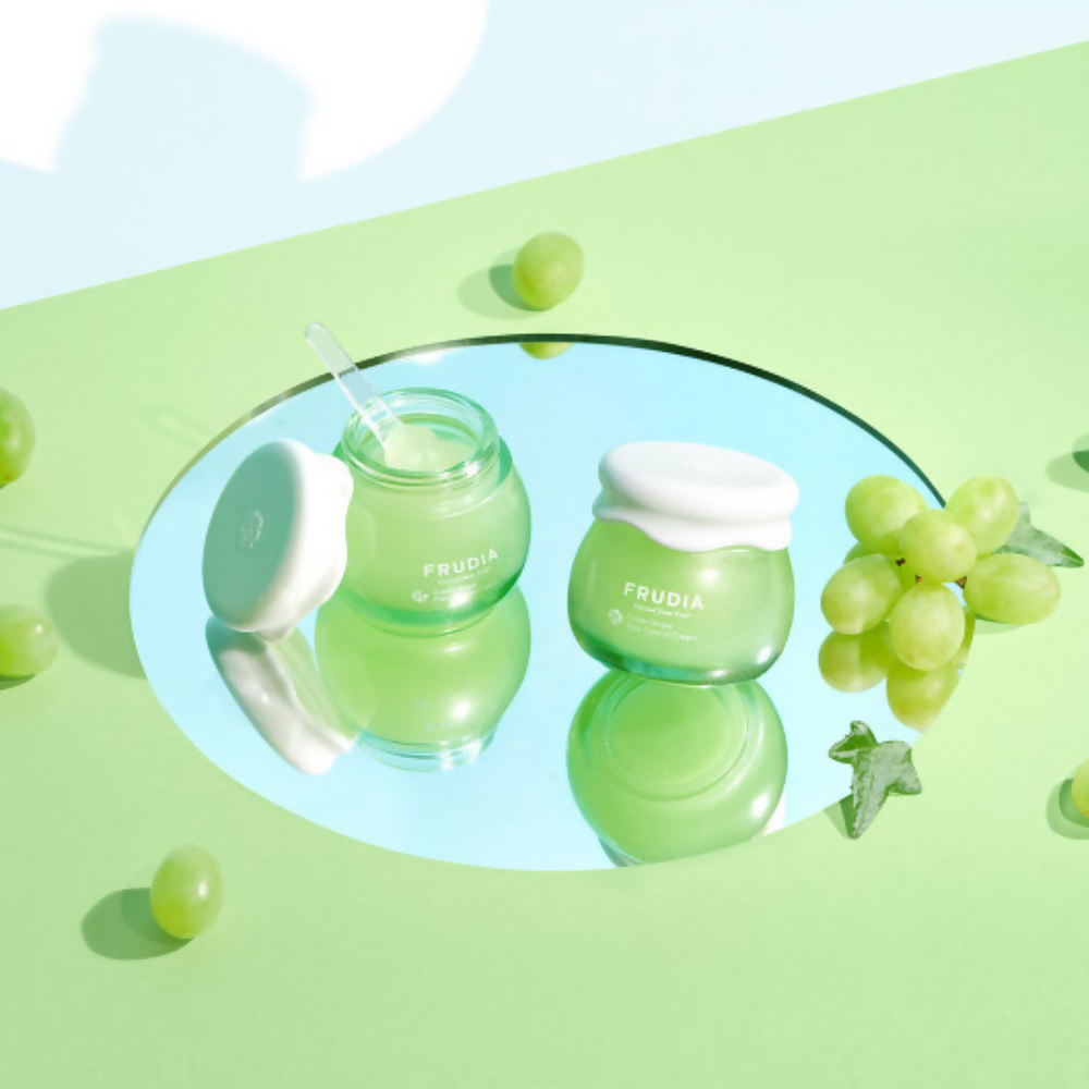 Frudia Green Grape Pore Control Cream with Vegan Collagen - Distacart