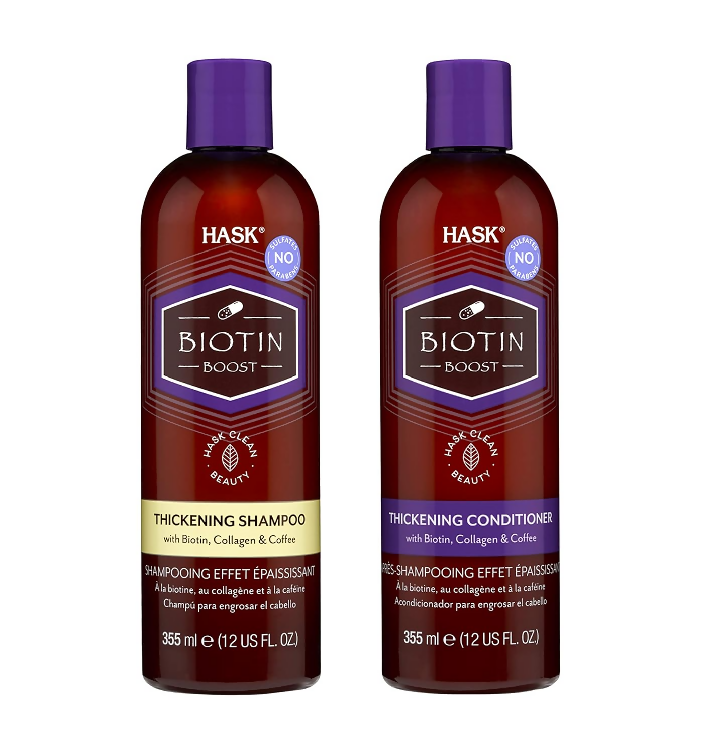 HASK Biotin Boost Thickening Shampoo & Conditioner - Distacart