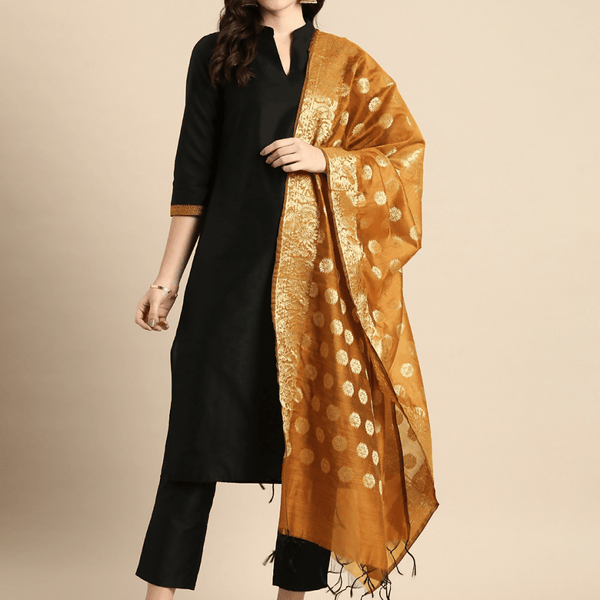 Anouk Women Regular Kurta with Trousers & With Dupatta - Distacart