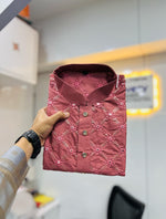 Thumbnail for Neera Trendz Pink Heavy Soft Silk Mirror Work Men's Kurta Pyjama