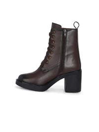 Thumbnail for Delize Women Casual Block Heeled High-Top Regular Boots