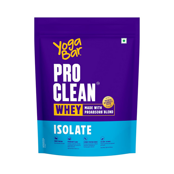 Yoga Bar Pro Clean Whey Protein Isolate Powder