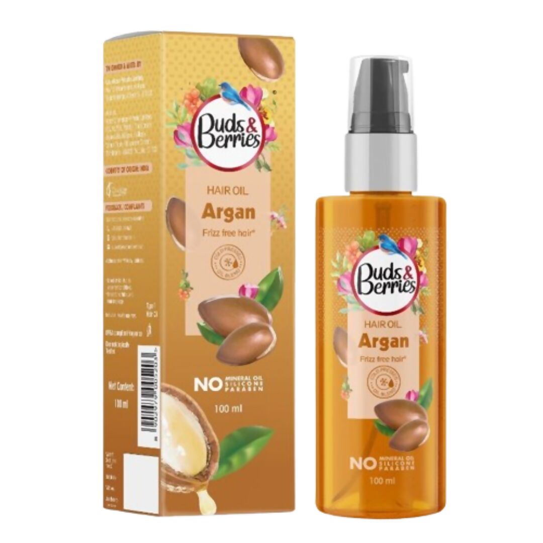 Buds & Berries Argan Hair Oil - Distacart