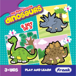 Thumbnail for Frank Dinosaurs - A Set of 3 Jigsaw Puzzle for Kids - Distacart