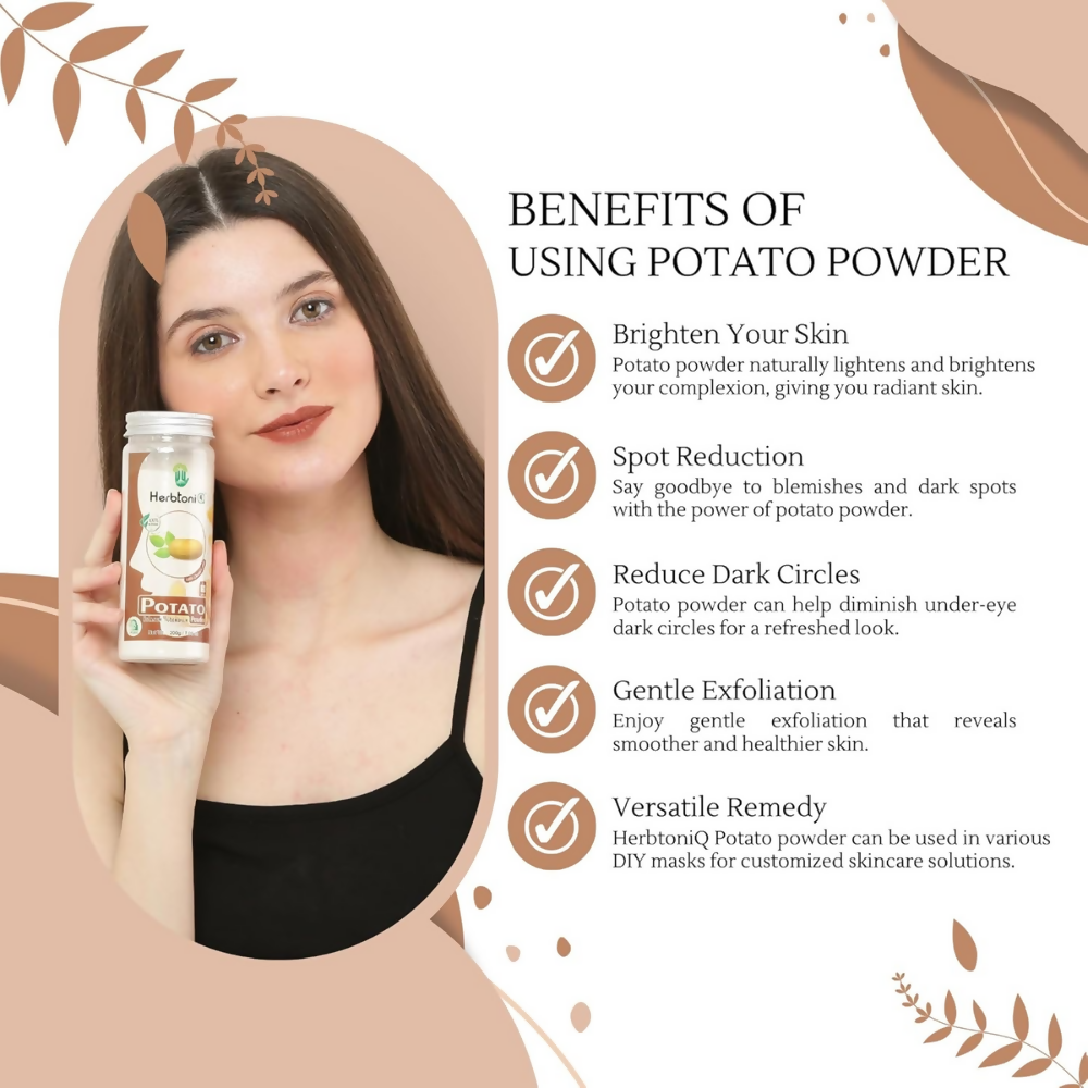 Herbtoniq Face Pack Powders - Tomato, Potato and Beetroot Powder - Dista
