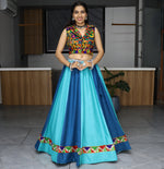 Thumbnail for Lehenga Mart Navratri Lehenga Choli - MultiColor - Distacart