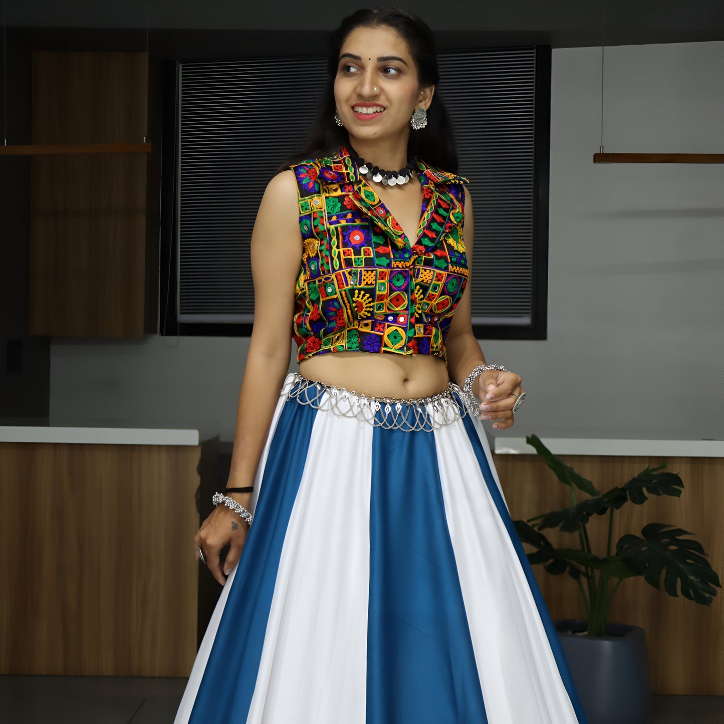 Lehenga Mart Navratri Lehenga Choli - MultiColor - Distacart