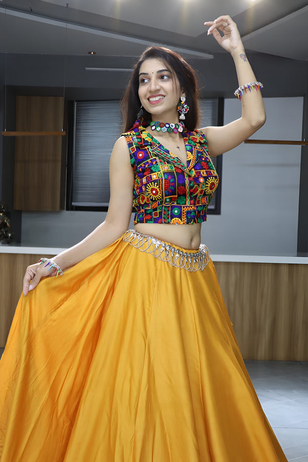 Lehenga Mart Navratri Lehenga Choli - MultiColor - Distacart