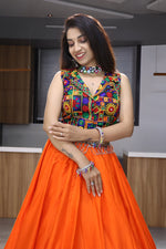 Thumbnail for Lehenga Mart Navratri Lehenga Choli - MultiColor - Distacart