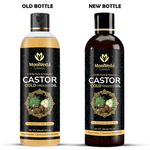 Thumbnail for Moolveda Pure Cold Pressed Castor Hair Oil For Hair Growth - Distacart