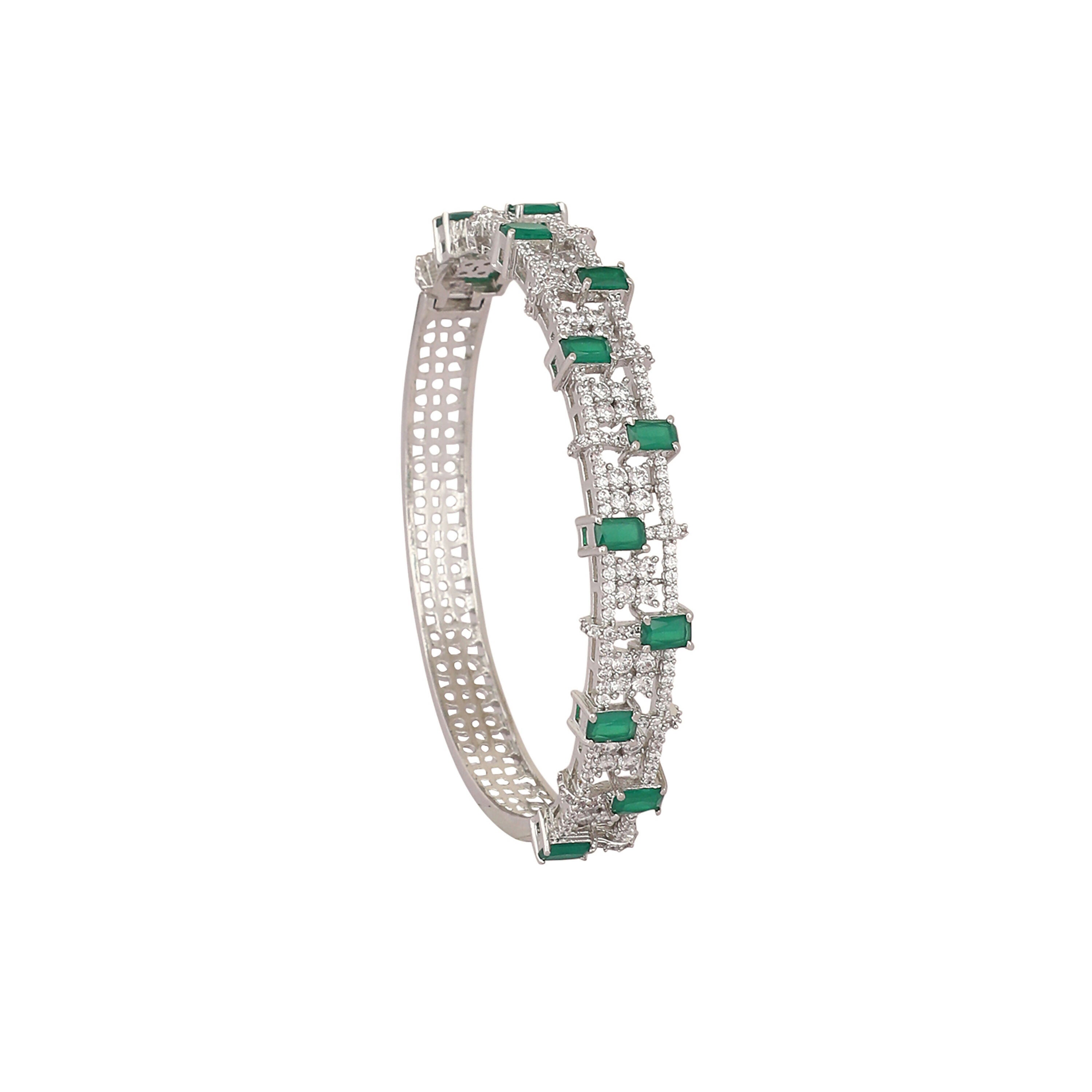 Nuyug Emerald Luxe Anti Tarnish Bangle