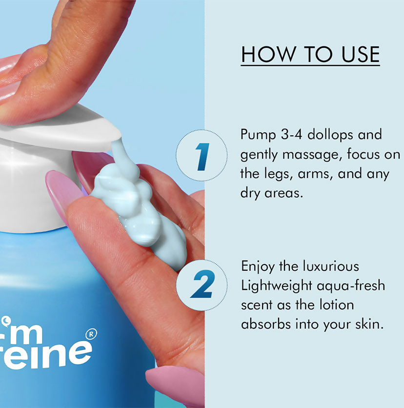 mCaffeine By The Blues Perfume Body Lotion - Distacart