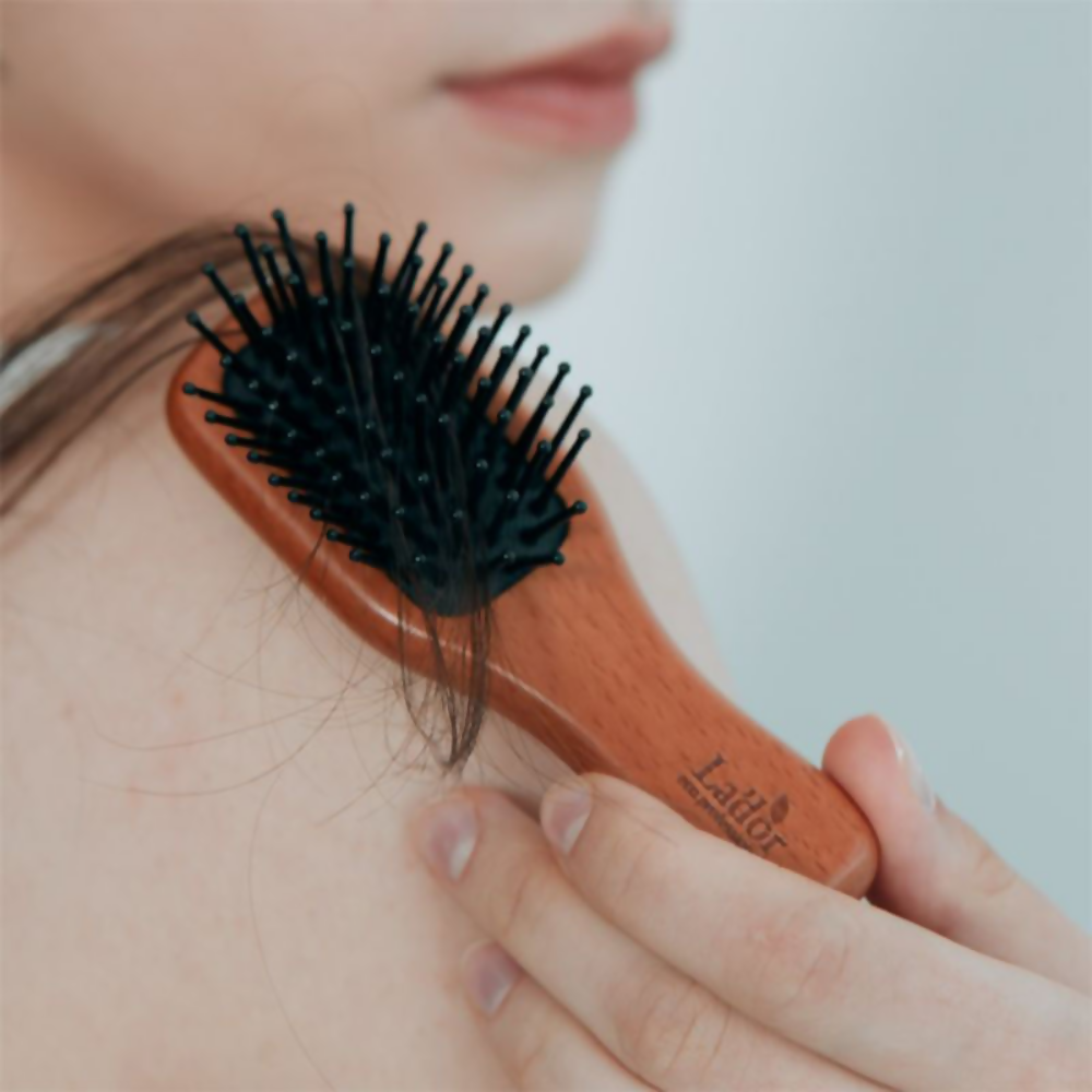 La'dor Mini Wooden Korean Paddle Brush - Distacart