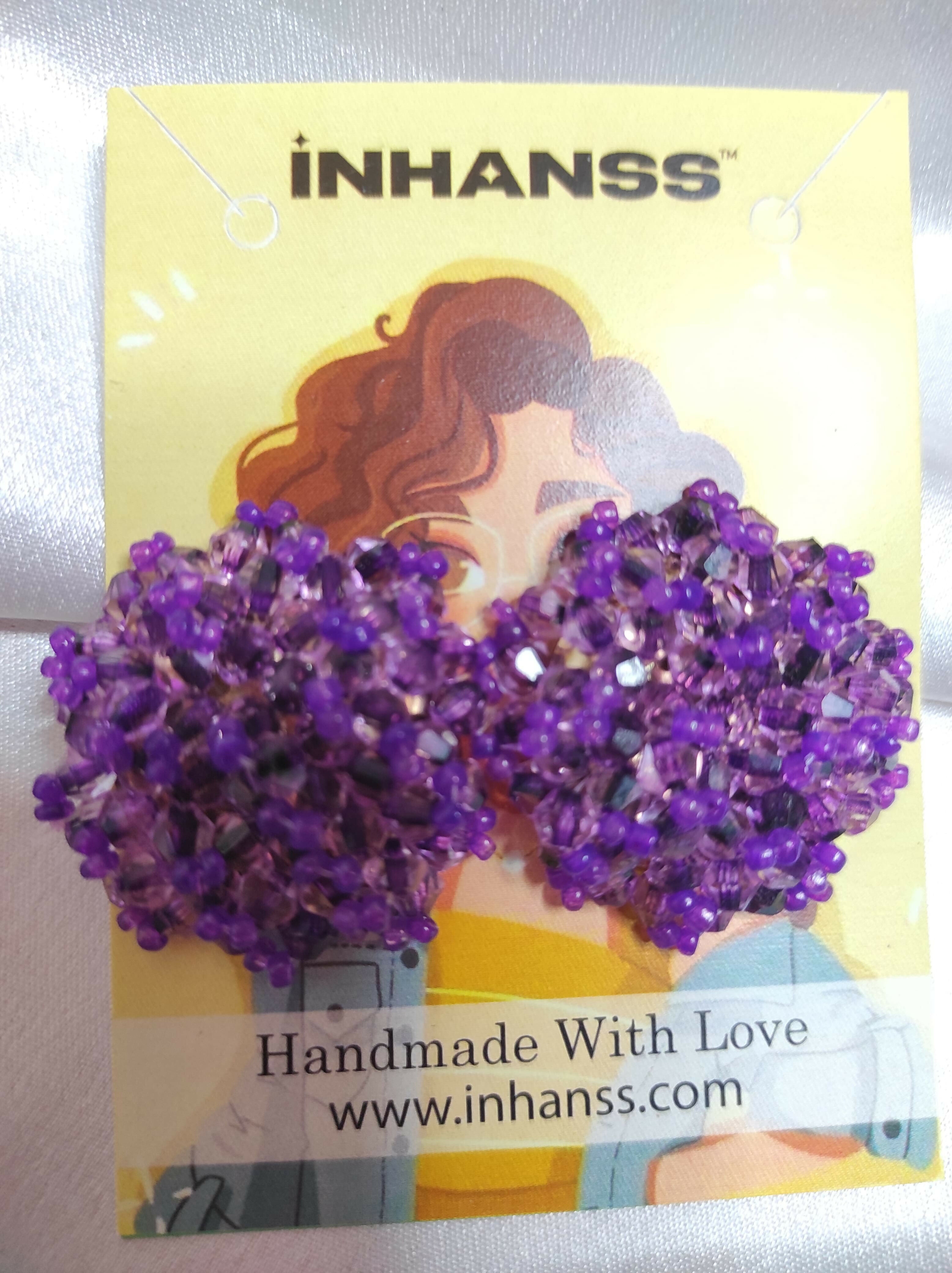 Inhanns Premium Everyday Studs - Purple - Distacart