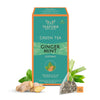 TEAFORA Ginger Mint Green Tea | 20 Count Pyramid Tea Bags - Dista
