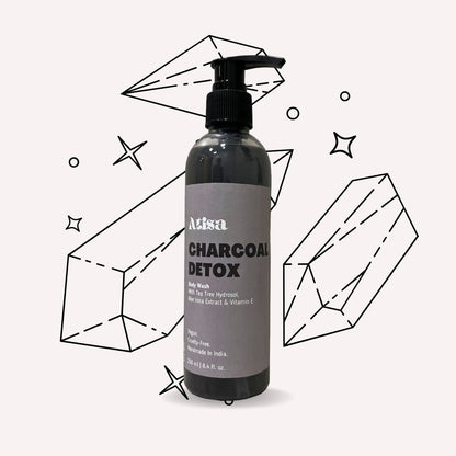 Atisa Charcoal Detox Body Wash - Distacart