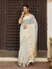 Shree Shyam Fashion Grey Cotton Saree - Distacart