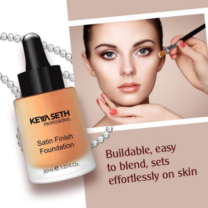 Keya Seth Aromatherapy Professional Satin Finish Foundation - Shade 4 - Distacart