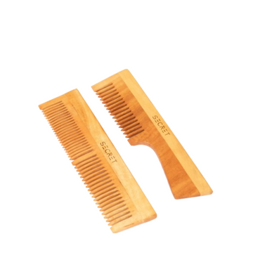 The Secret Hair Care Neem Wood Combs - Distacart