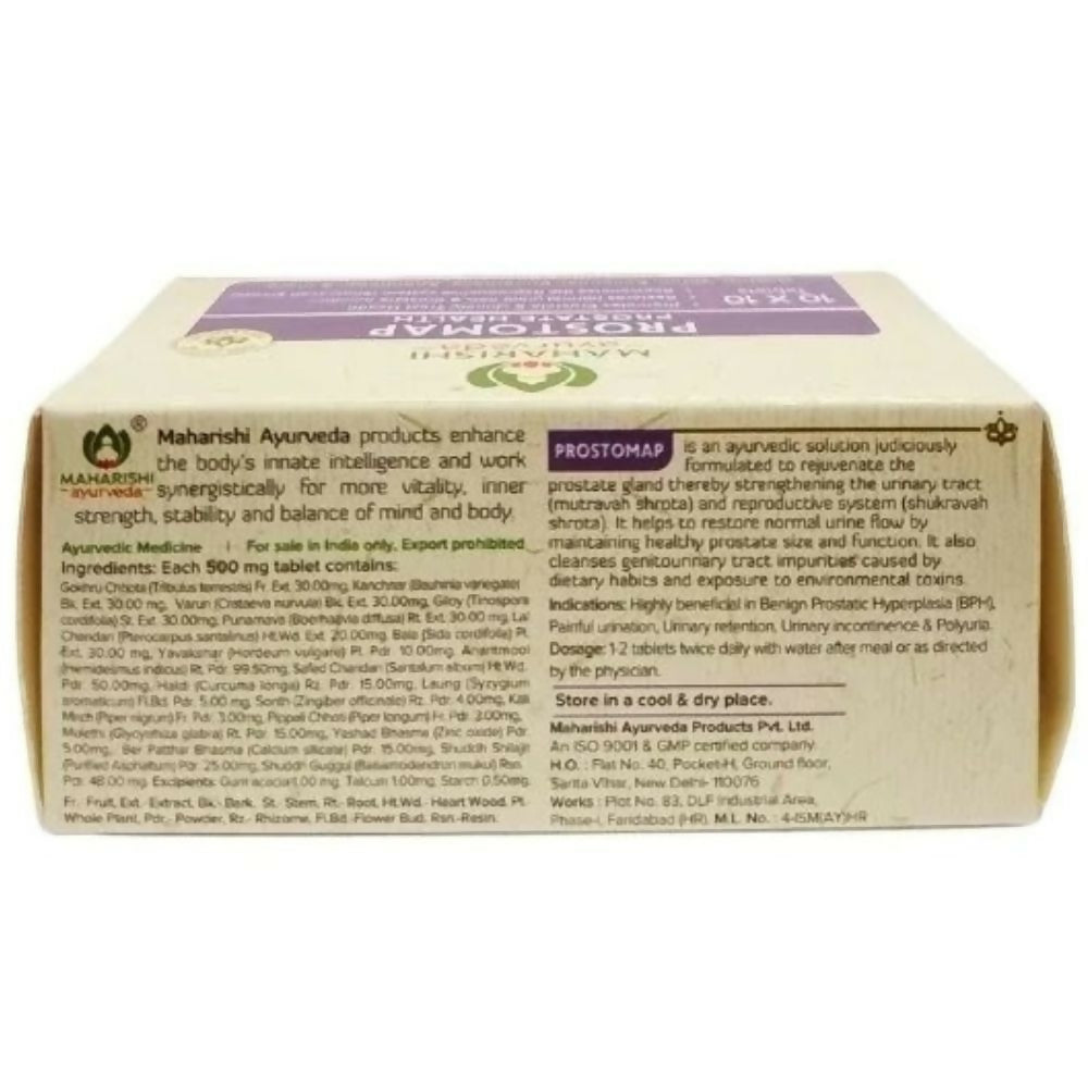 Maharishi Ayurveda Prostomap Tablets - Distacart