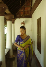 Thumbnail for Preksha Creation Designer Women Banarasi Soft Silk Saree - Green - Distacart