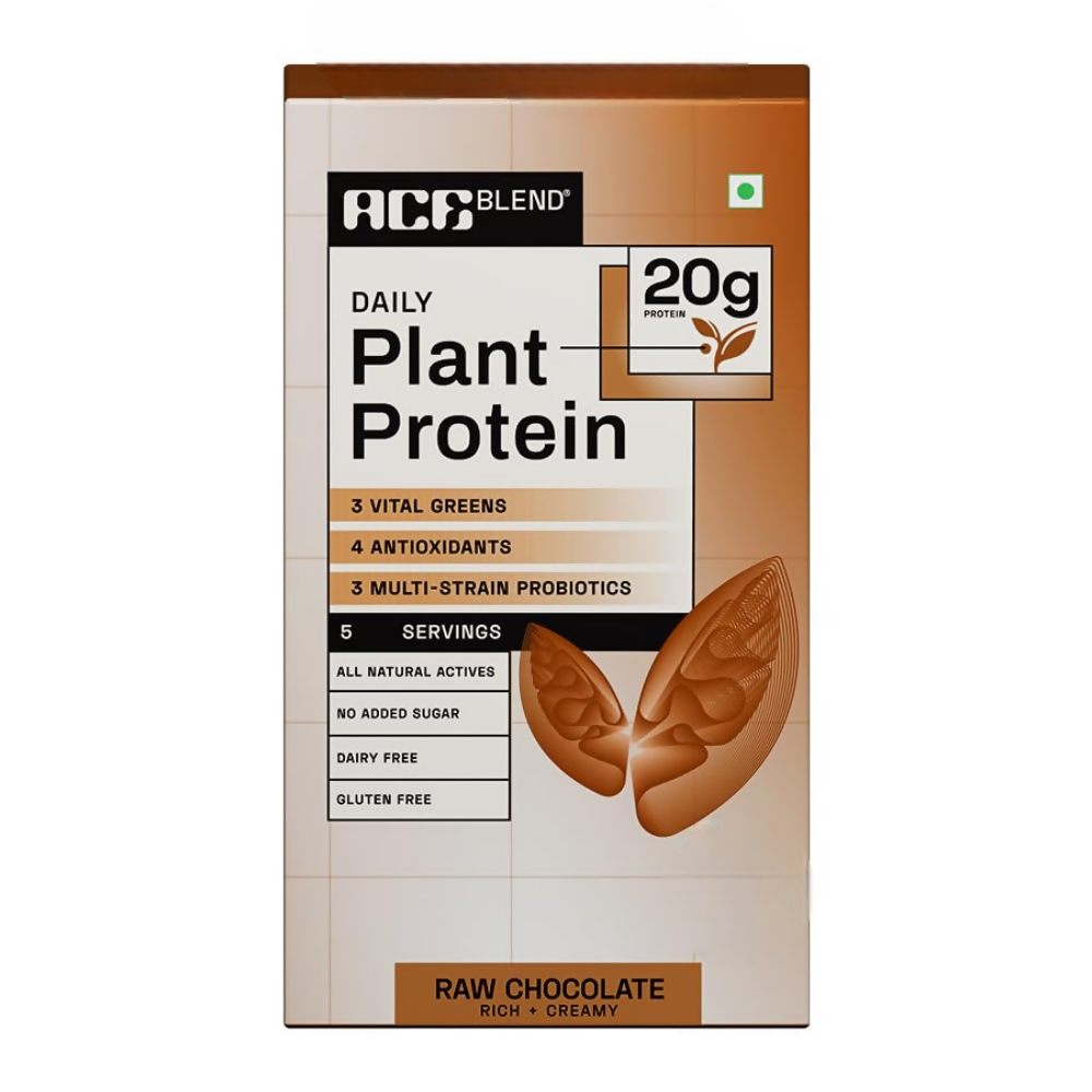 Ace Blend Daily 20G Plant Protein - Raw Chocolate - Dista
