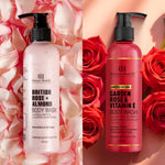 Thumbnail for Garden Rose Vitamin E & British Rose Almond Bodywash Set (Pack of 2) - Distacart