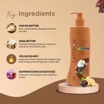 Thumbnail for VI-JOHN Saffron Natural Fairness Body Lotion Cocoa Shea Butter Deep Nourishment Soft, Glowing Skin For All Skin Types