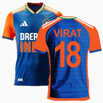 Thumbnail for Positivity Sports India T20 World Cup Jersey T-shirt - Distacart