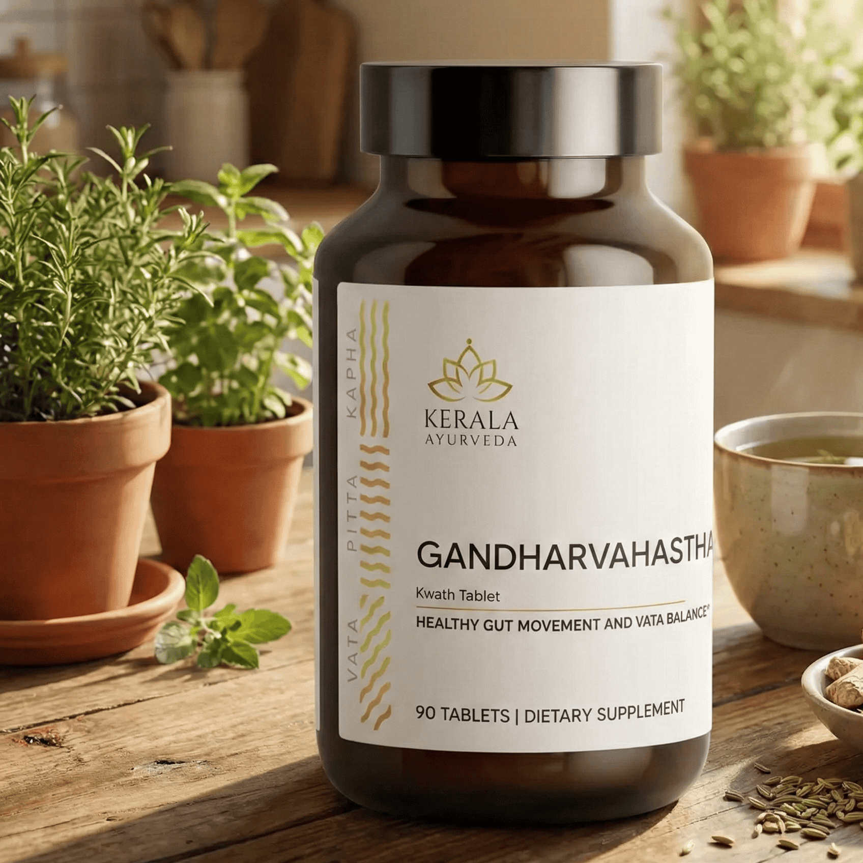 Kerala Ayurveda Gandharvahasthadi Kwath Tablets - Distacart