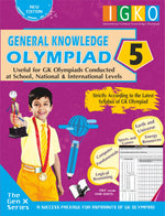 Thumbnail for International General Knowledge Olympiad - Class 5(With OMR Sheets) by Varsha Batra - Dista