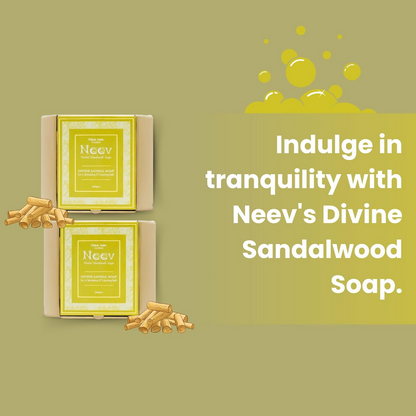 Neev Herbal Handmade Soap Divine Sandal Soap - Distacart