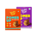 Thumbnail for Yoga Bar Power Up 20g Protein Bar Choco Peanut Butter Bars, Coffee Rush Bars - Distacart